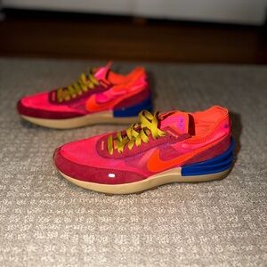 Women / Men / Kids Nike “Waffle One Hyper Pink Crimson” Sneakers